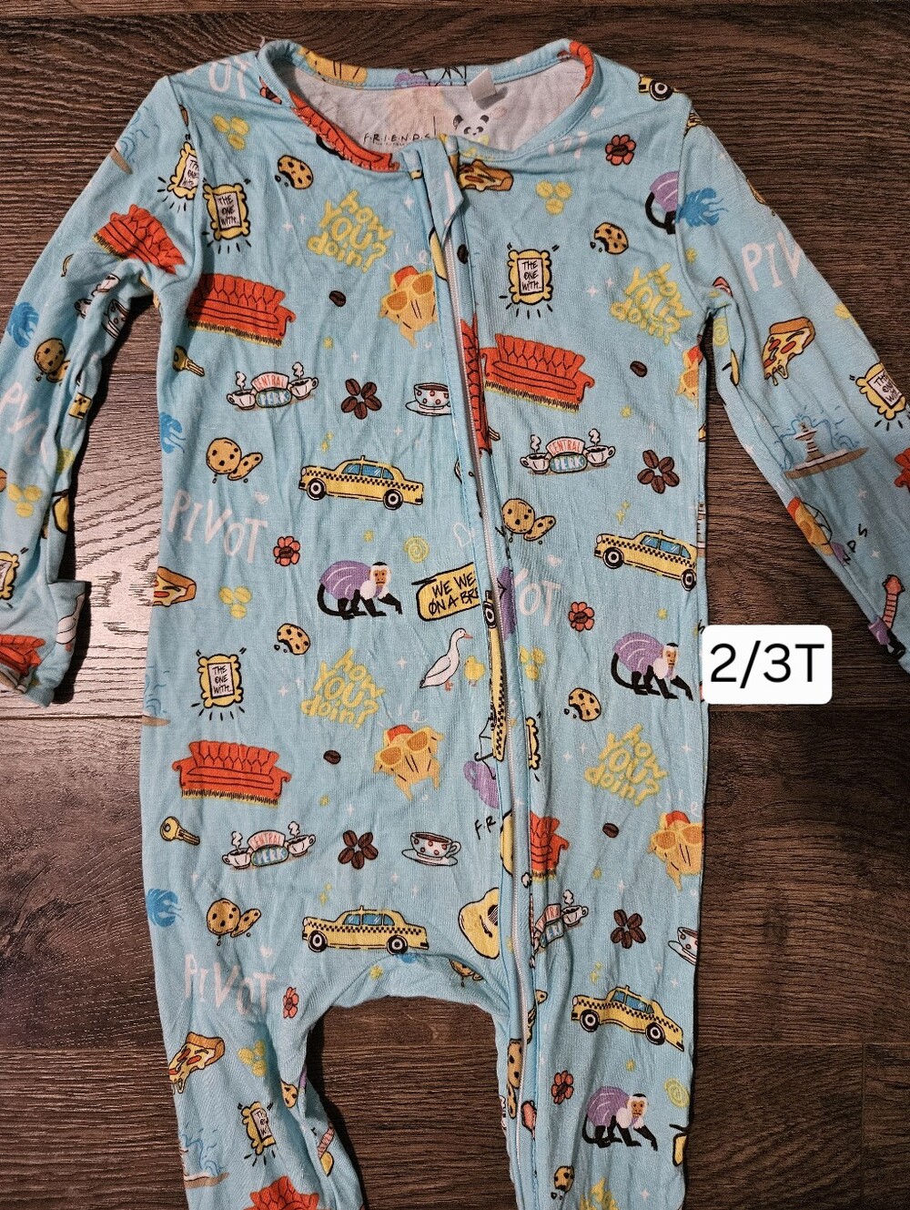 Bellabu Bear Friends 2/3T Zippy